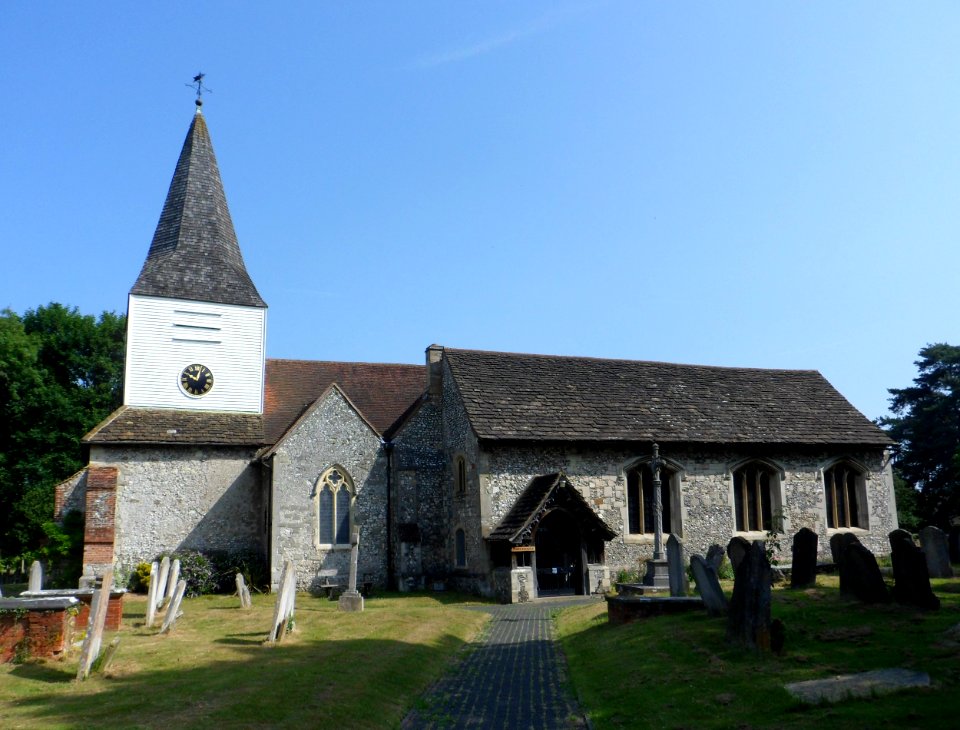 St Nicolas' Church, Church Road, Great Bookham (NHLE Code 1028641) (July 2013) (8)