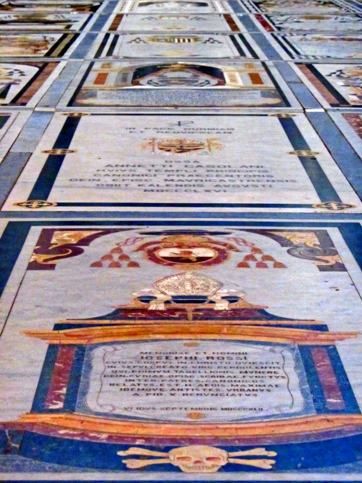 St Pauls Cathedral Mdina Floor