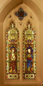 St Paul's Church, West Street, Brighton (NHLE Code 1381098) (September 2019) (Stained Glass Window) (4)