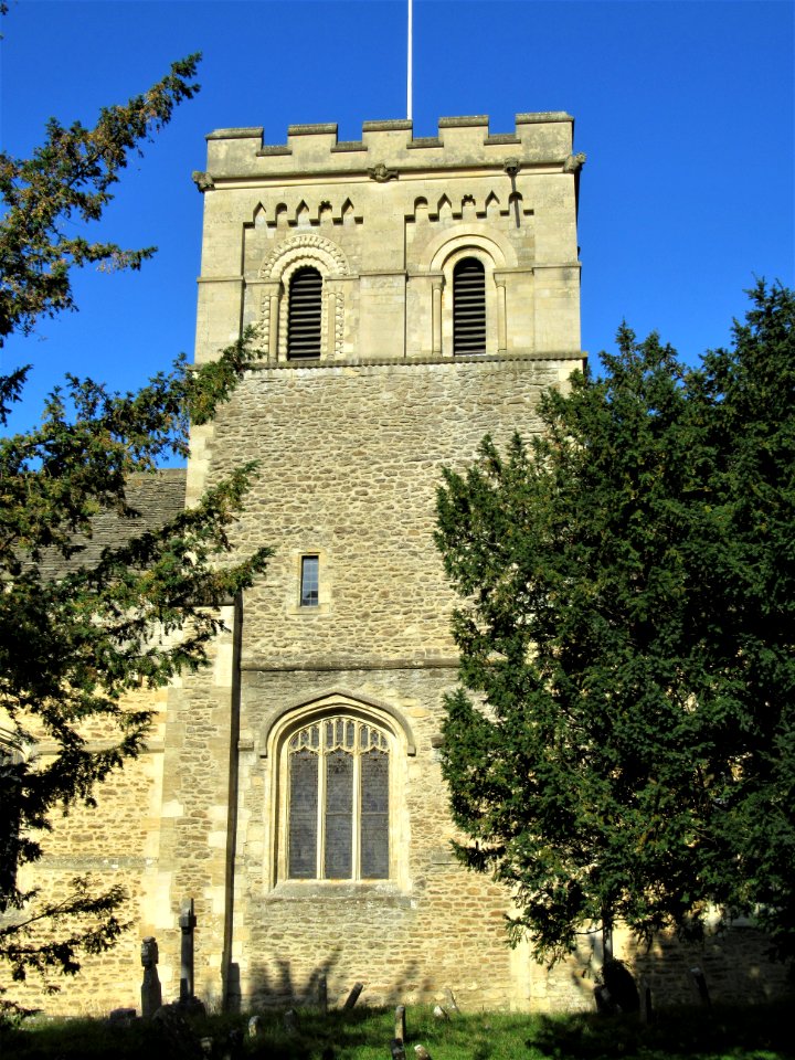St Mary, Iffley, tower