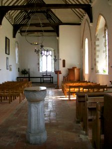 St Mary, Kenardington , interior