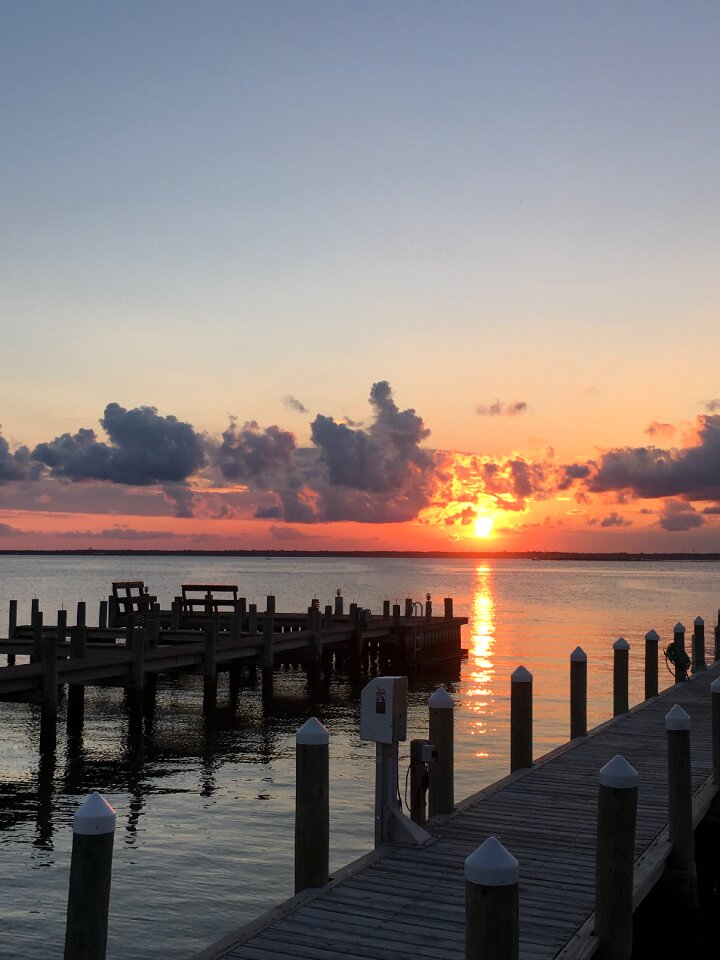 Water sky pier