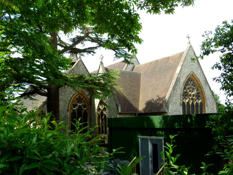 St Paul's Church, St Paul's Road, Dorking (NHLE Code 1061404) (July 2013) (2)