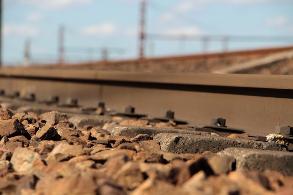 Railway transport track