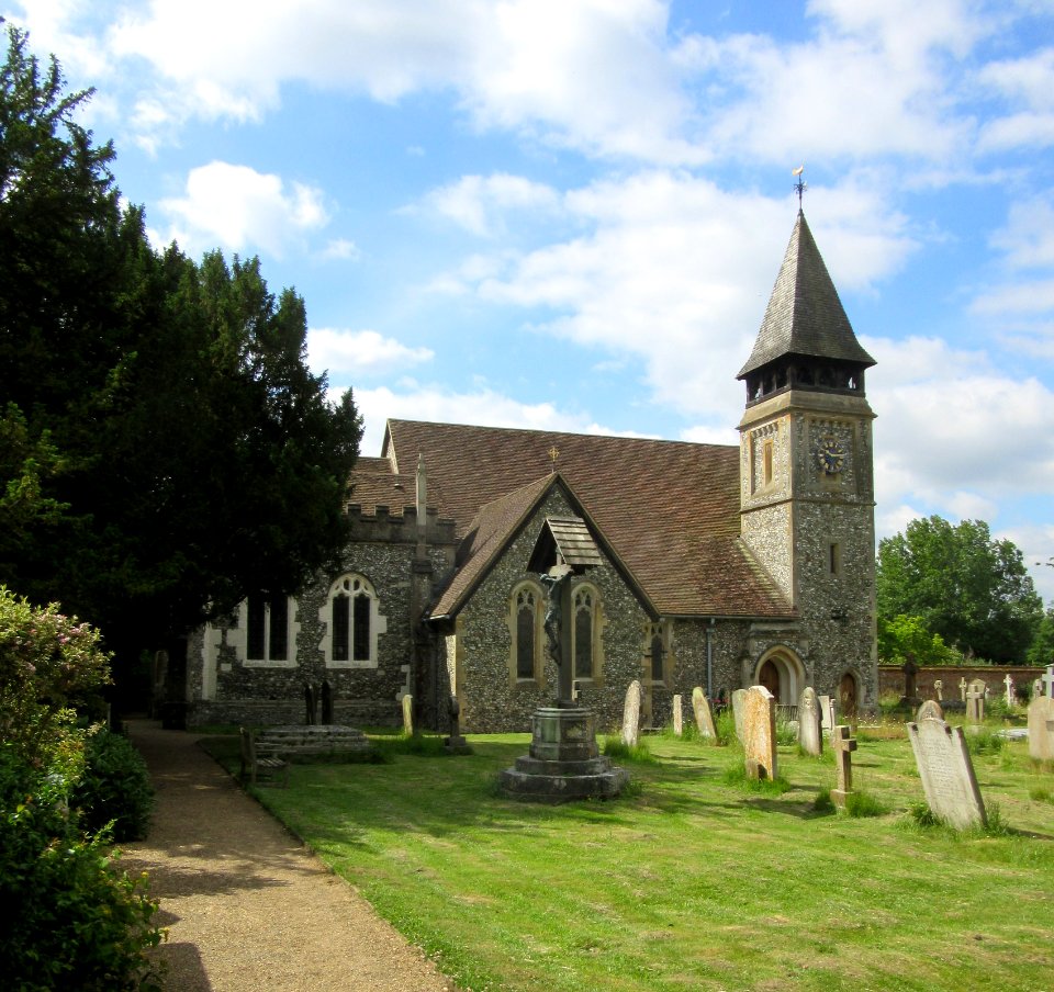 St Mary's Church, Stoke Road, Stoke d'Abernon (NHLE Code 1030111) (June 2015) (1)