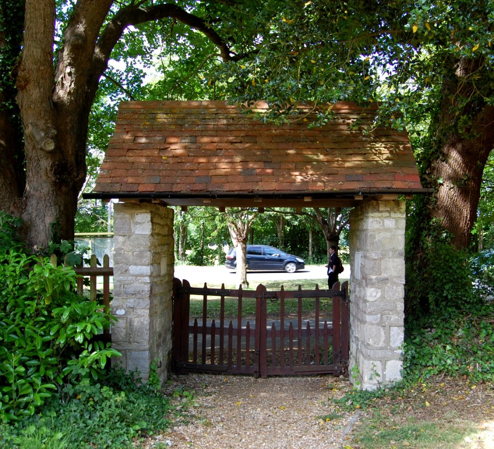 St Mary's Church, Hound Road, Hound (NHLE Code 1322693) (May 2019) (Lychgate) (4)