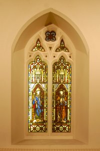 St Paul's Church, West Street, Brighton (NHLE Code 1381098) (September 2019) (Stained Glass Window) (3)