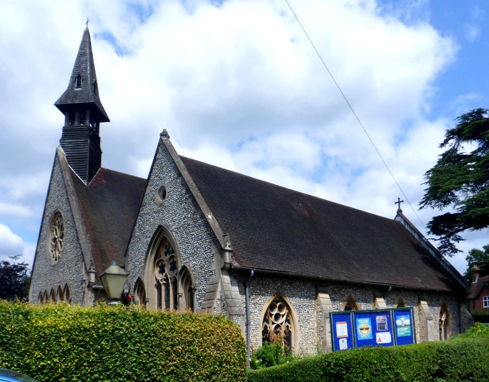 St Paul's Church, St Paul's Road, Dorking (NHLE Code 1061404) (July 2013) (1)