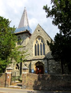 St Mary's Church, St Mary's Road, East Molesey (NHLE Code 1030097) (July 2015) (1)