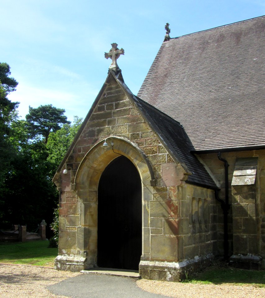 St Philip's Church, Ticehurst Road, Burwash Weald (June 2015) (Entrance Porch)