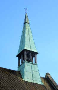St Paul's Church, Oriental Road, Maybury, Woking (June 2015) (Spire)