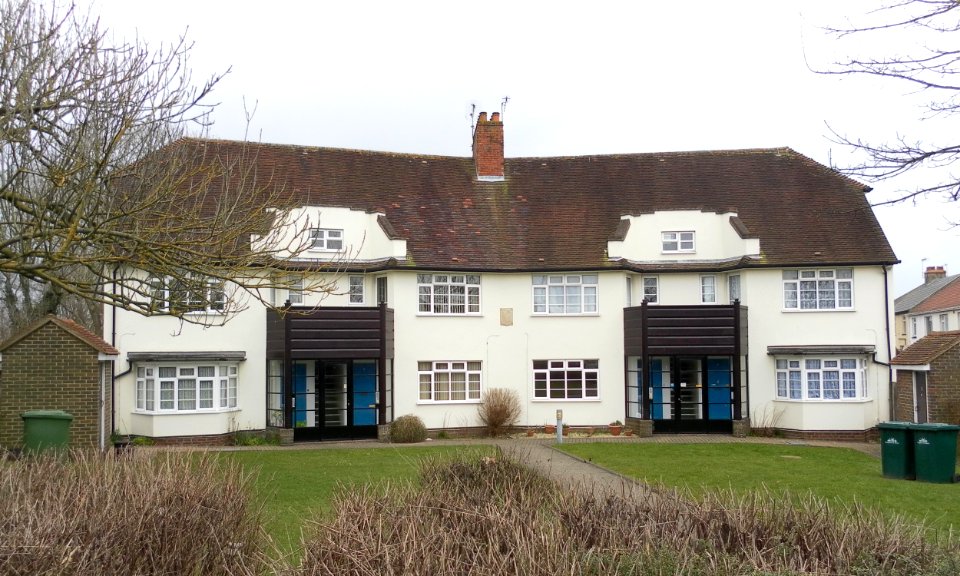 St Richard's Flats, Church Road, Portslade (February 2013)