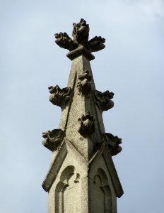 St Mary's Church, Stoke Road, Stoke d'Abernon (June 2015) (Crocketed Finial)