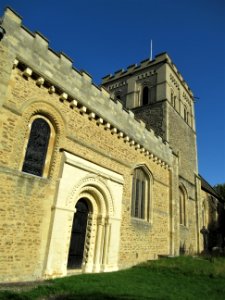 St Mary, Iffley, west end 02