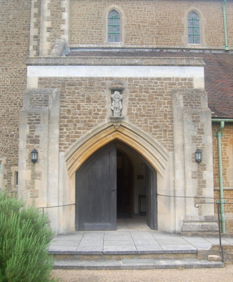 St Mary's Church, Station Road, West Liss (NHLE Code 1263858) (July 2019) (Entrance Porch)
