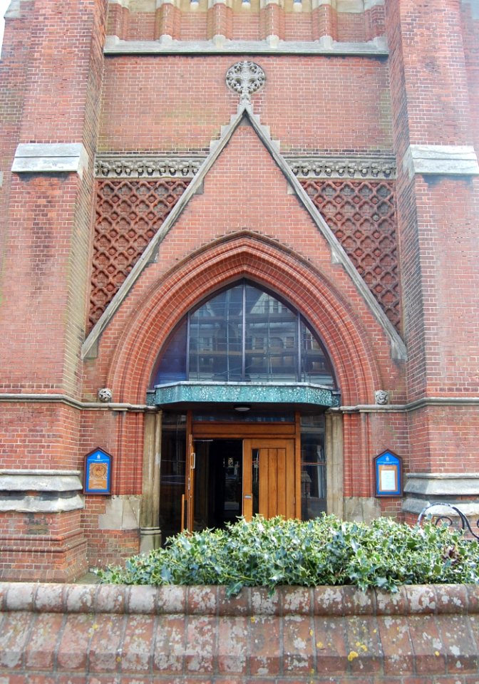 St Saviour's Church, South Street, Eastbourne (NHLE Code 1190569) (February 2019) (Entrance Porch)