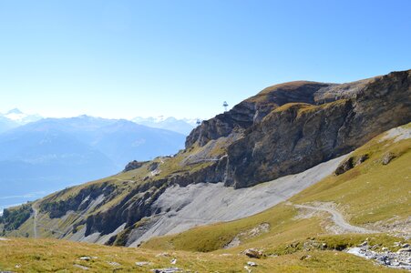 Switzerland landscape hiking