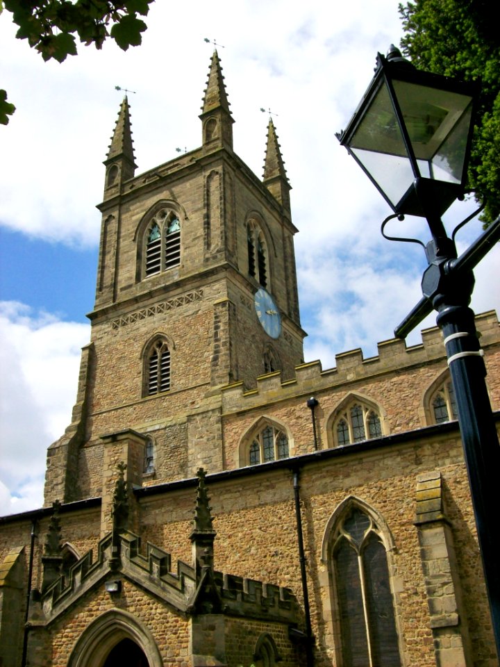 St Mary, Lutterworth, the tower