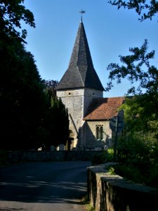St Mary, Patrixbourne, from the road