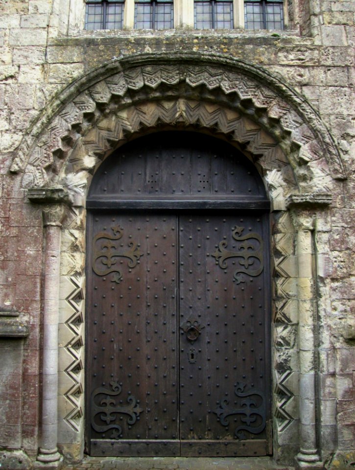 St Mary, Marlborough, West door