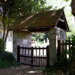 St Mary's Church, Hound Road, Hound (NHLE Code 1322693) (May 2019) (Lychgate) (1)