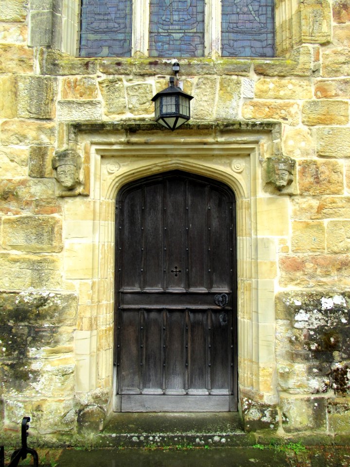 St Mary, Newick, west door