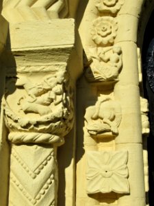 St Mary, Iffley, south door 02