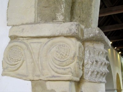 St Mary, Sompting, capital 02