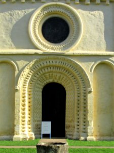 St Mary, Iffley, west front 05