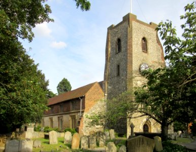 St Mary's Church, Church Street, Walton-on-Thames (NHLE Code 1030224) (June 2015) (1)