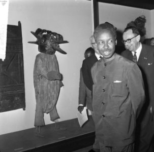 Staatsbezoek president Nyerere van Tanzania, president Nyerere bezoek gebracht a, Bestanddeelnr 917-6720