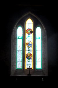 St Mary's Church, High Street, Selborne (NHLE Code 1351131) (July 2019) (Stained Glass Window) (2)