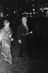 Staatsbezoek Groothertog en Groothertogin Luxemburg aan ons land, gasten diner i, Bestanddeelnr 920-6944