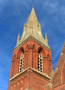 St Saviour's Church, South Street, Eastbourne (NHLE Code 1190569) (October 2012) (Tower) (2)
