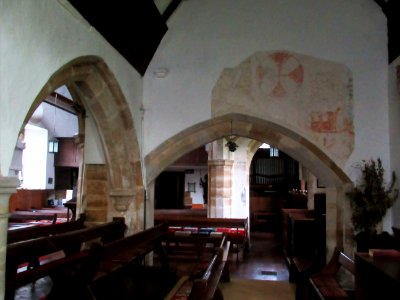 St Thomas, Brightling, interior 01