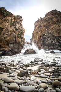 Sea water landscape