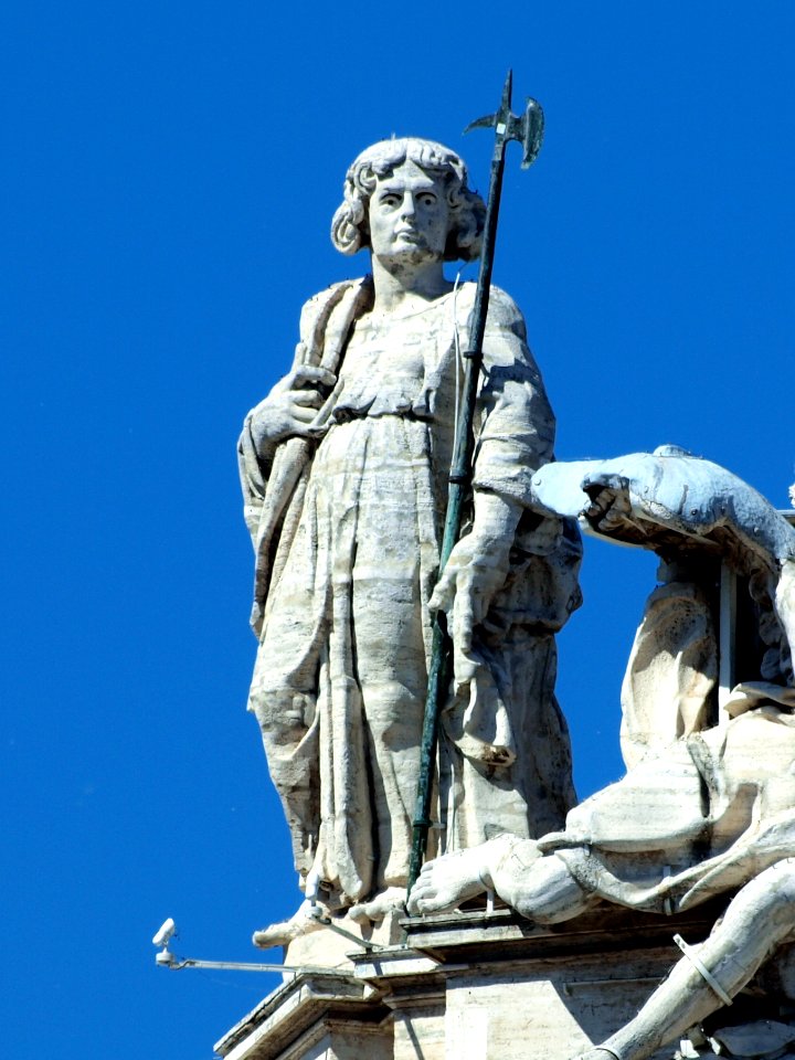 St Thaddeus on the fasade