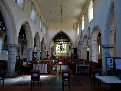 St Nicholas, St Nicholas at Wade, interior 01