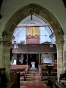 St Thomas, Brightling, interior 02