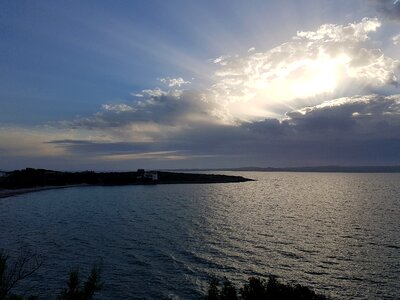 Sardinia under the tower sea