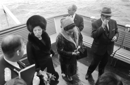 Staatsbezoek President Tito van Joegoslavië rondvaart door de Rotterdamse haven, Bestanddeelnr 923-9402