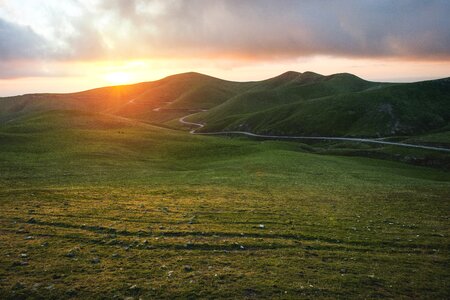 Mountain solitude wilderness