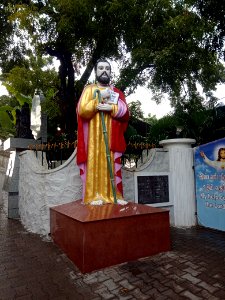 St thomas mount chennai statue of god photo