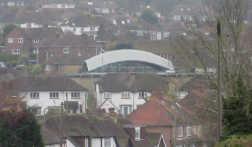 St Thomas More RC Church, Braybon Avenue, Patcham (December 2016) (Geodesic Dome)