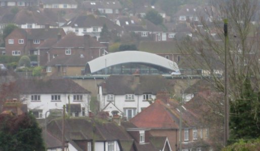 St Thomas More RC Church, Braybon Avenue, Patcham (December 2016) (Geodesic Dome) photo