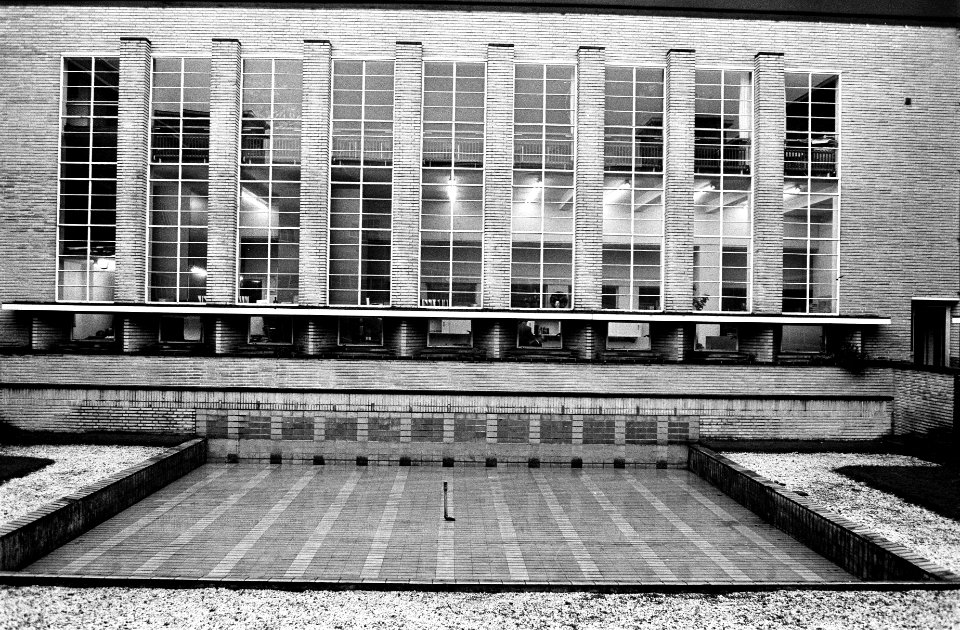 Stadhuis in Hilversum van architect WM Dudok, interieur, Bestanddeelnr 927-6294