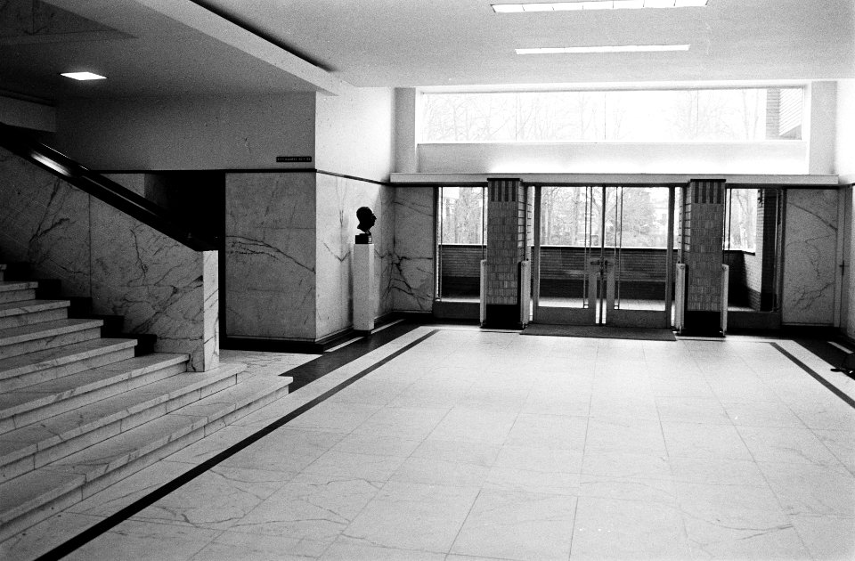Stadhuis in Hilversum van architect WM Dudok, interieur, Bestanddeelnr 927-6295