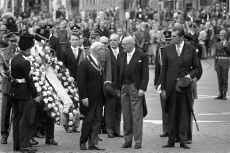 Staatsbezoek President Kekkonen van Finland aan Nederland President Kekkonen le, Bestanddeelnr 925-9712