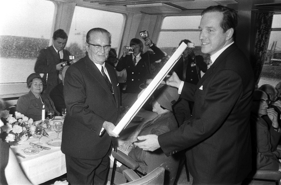 Staatsbezoek President Tito van Joegoslavië, Bestanddeelnr 923-9408