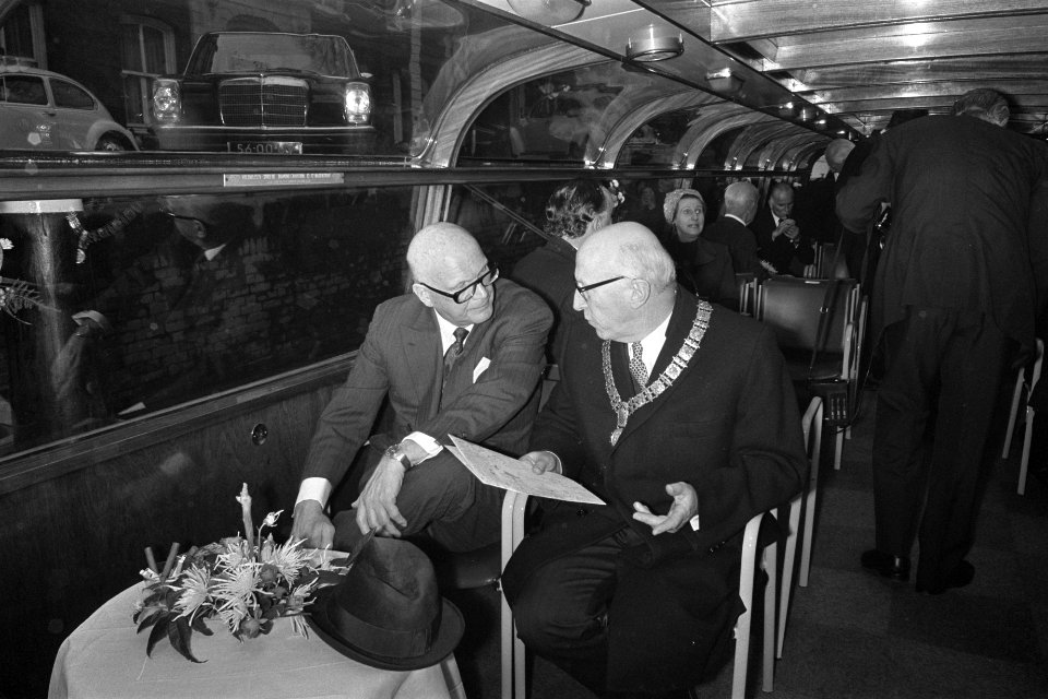 Staatsbezoek President Kekkonen van Finland aan Nederland mevrouw Samkalden en P, Bestanddeelnr 925-9721